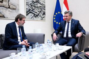 Predsjednik Vlade Republike Hrvatske Andrej Plenković primio Tomislava Žigmanova