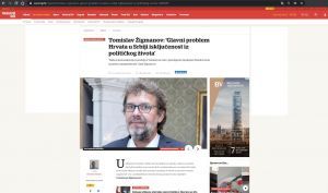 Predsjednik DHSV-a Tomislav Žigmanov u Večernjem listu o položaju Hrvata u Srbiji